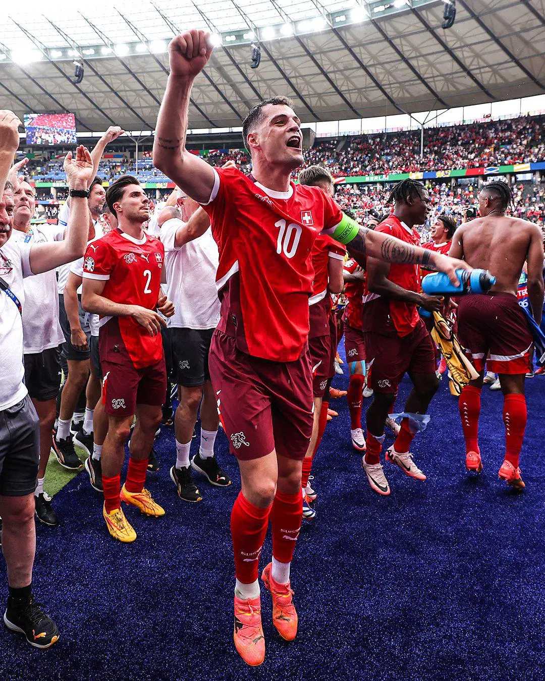 瑞士足球队不懈提升实力，积极进取